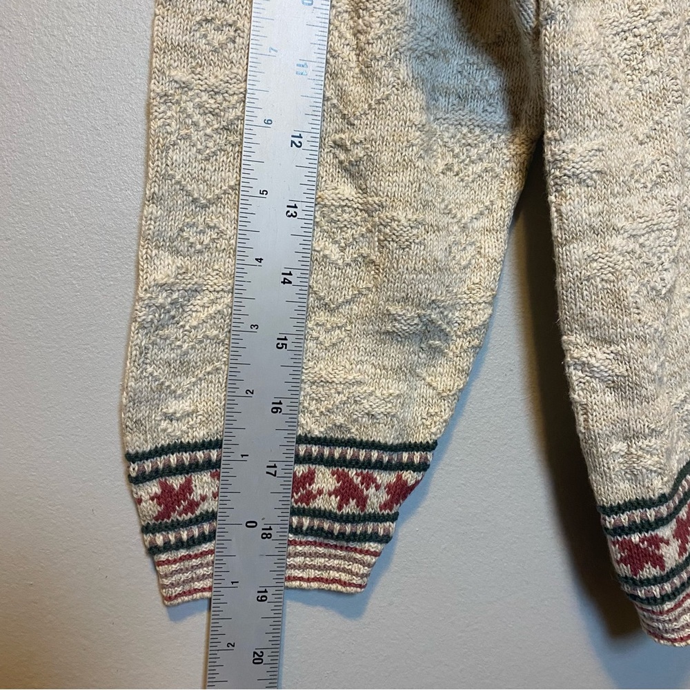 Vintage Cottagecore Pullover Women’s Large Chelsea Garden Floral Knit Sweater - Picture 10 of 10